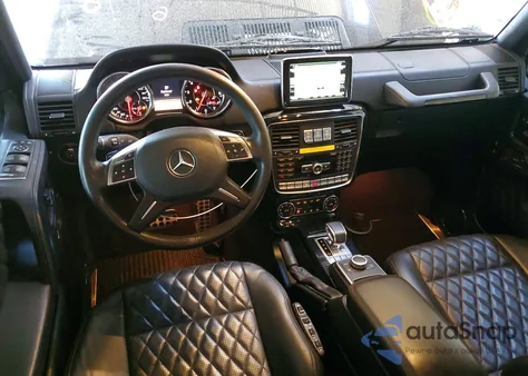 2015 Mercedes-Benz G 63 Amg z USA, uszkodzony, nr VIN WDCYC7DF8FX236004